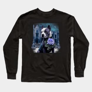 Gothic Amstaff Long Sleeve T-Shirt